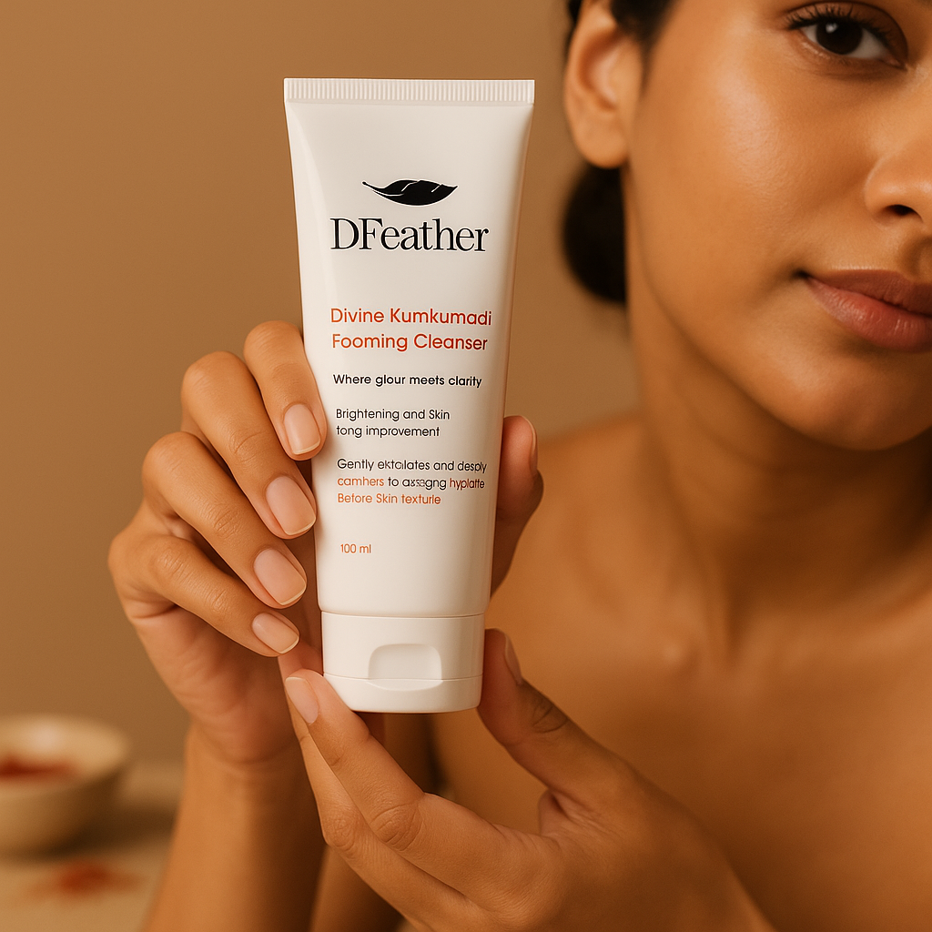 Divine Kumkumadi Foaming cleanser