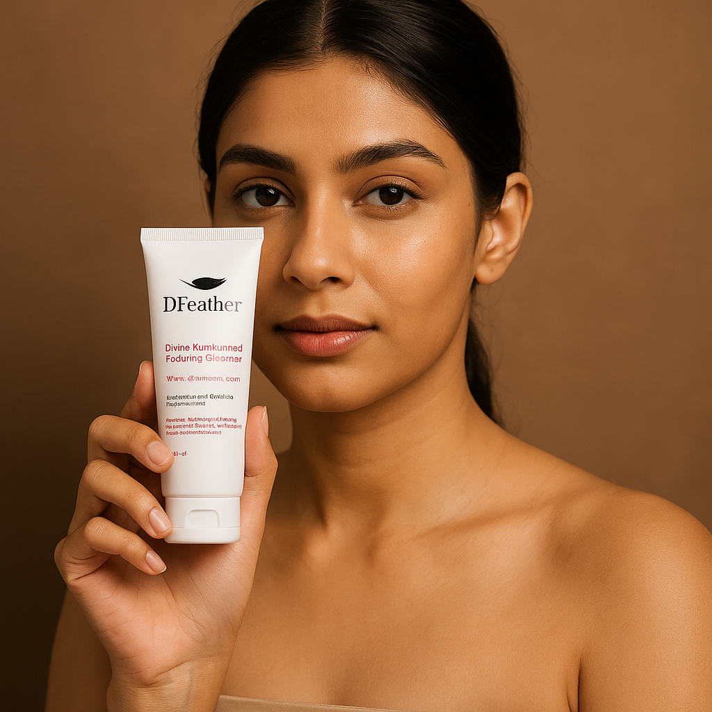 Divine Kumkumadi Foaming cleanser