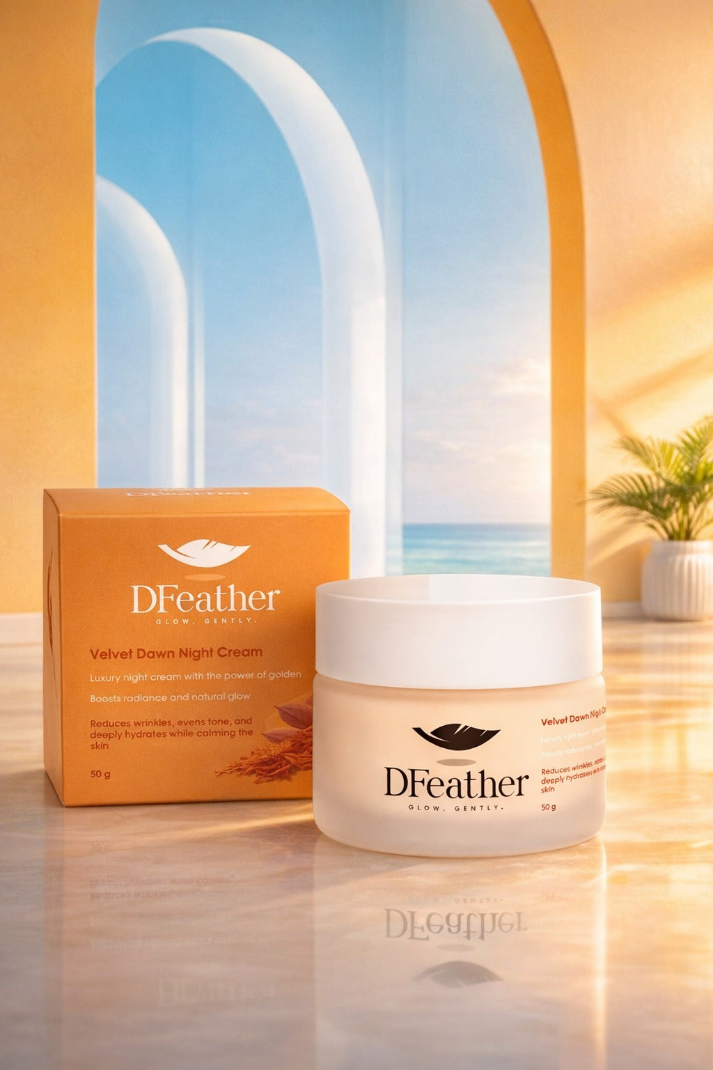 D Feather Velvet Dawn Night Cream